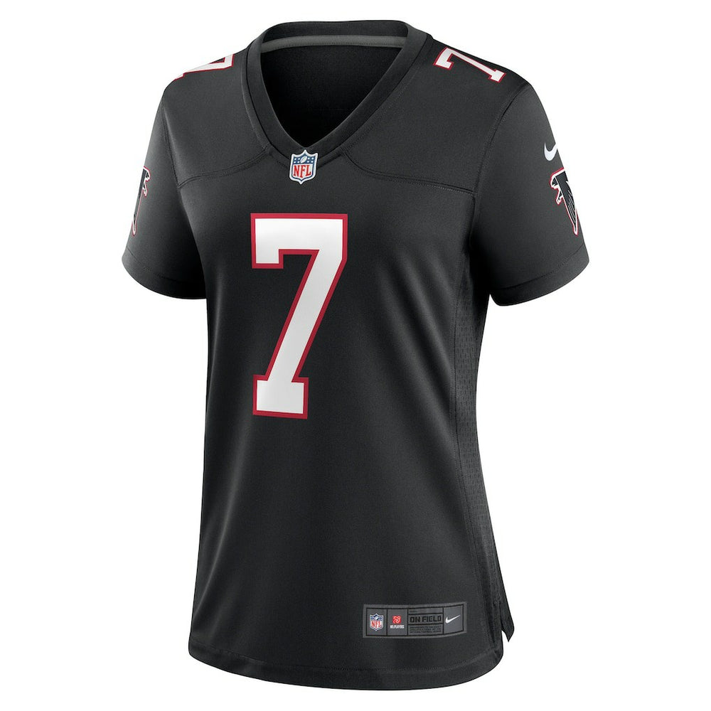 Bijan Robinson Atlanta Falcons Women's Alternate Game Jersey - Black sale