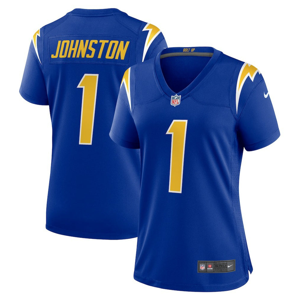 Quentin Johnston Los Angeles Chargers Women's Alternate Game Jersey - Royal cheap