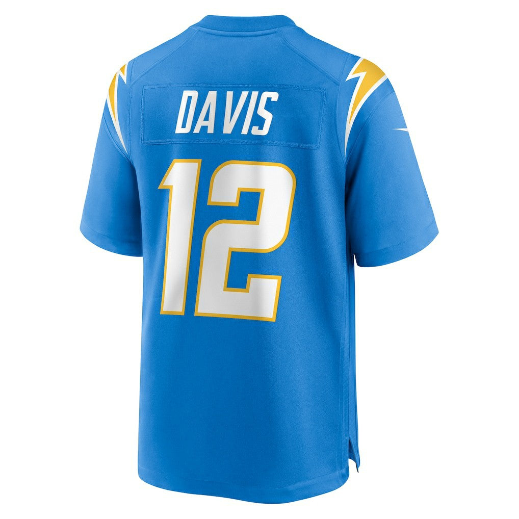 Derius Davis Los Angeles Chargers Team Game Jersey - Powder Blue outlet
