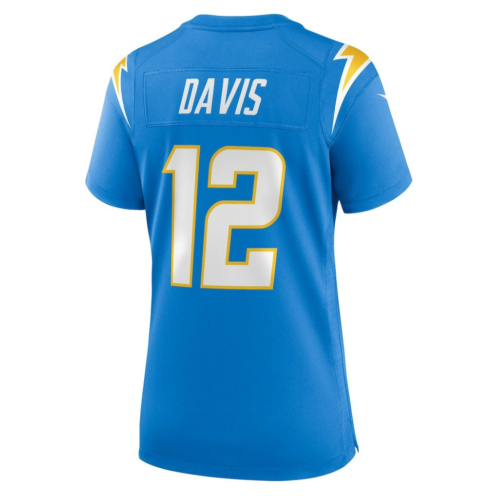 Derius Davis Los Angeles Chargers Women's Team Game Jersey - Powder Blue online