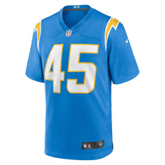 Tuli Tuipulotu Los Angeles Chargers Team Game Jersey - Powder Blue online
