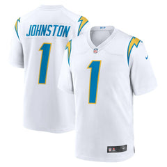 Quentin Johnston Los Angeles Chargers Away Game Jersey - White cheap