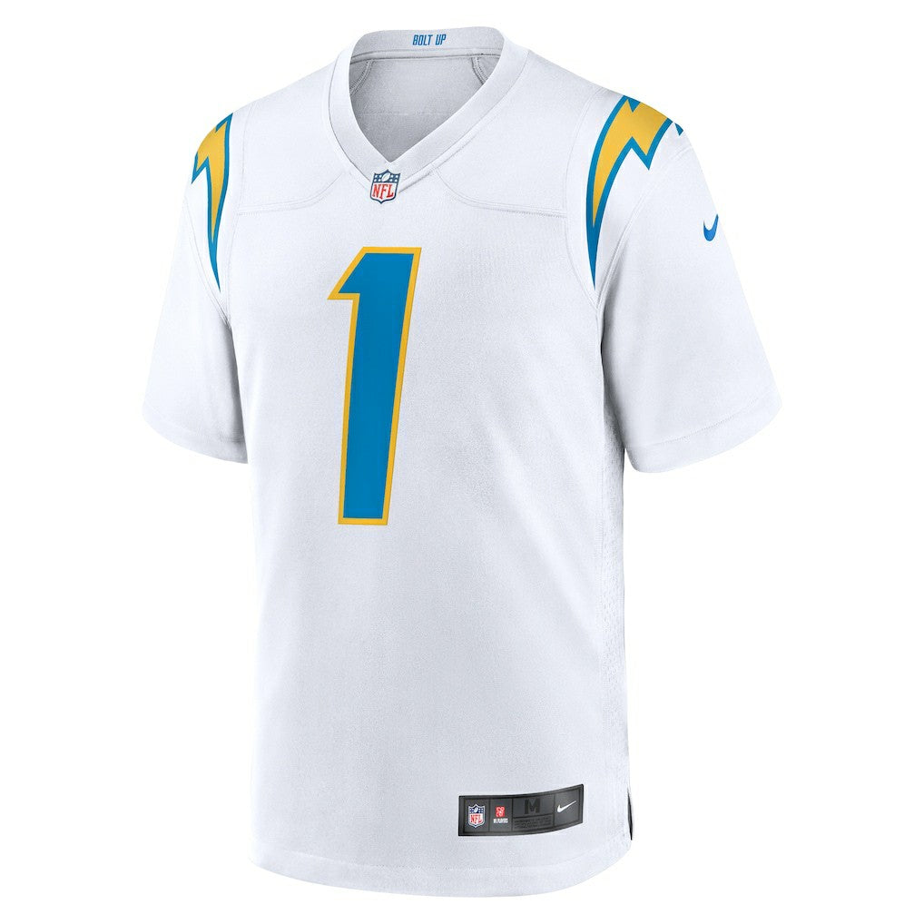Quentin Johnston Los Angeles Chargers Away Game Jersey - White cheap