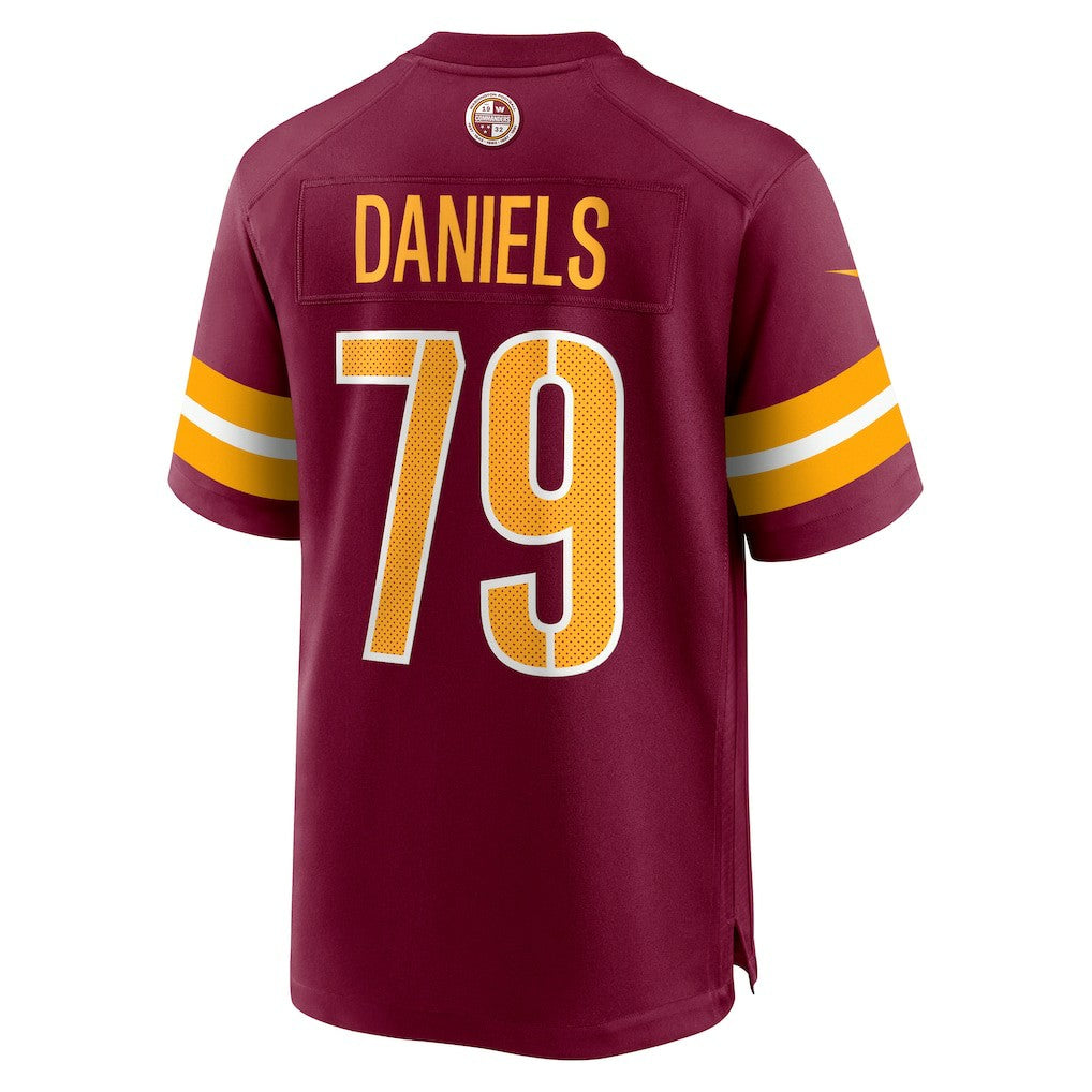 Braeden Daniels Washington Commanders Team Game Jersey - Burgundy discount