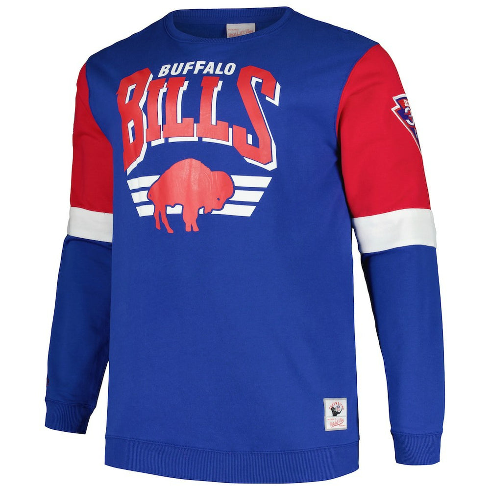 Buffalo Bills Big & Tall Fleece Pullover Sweatshirt - Royal online