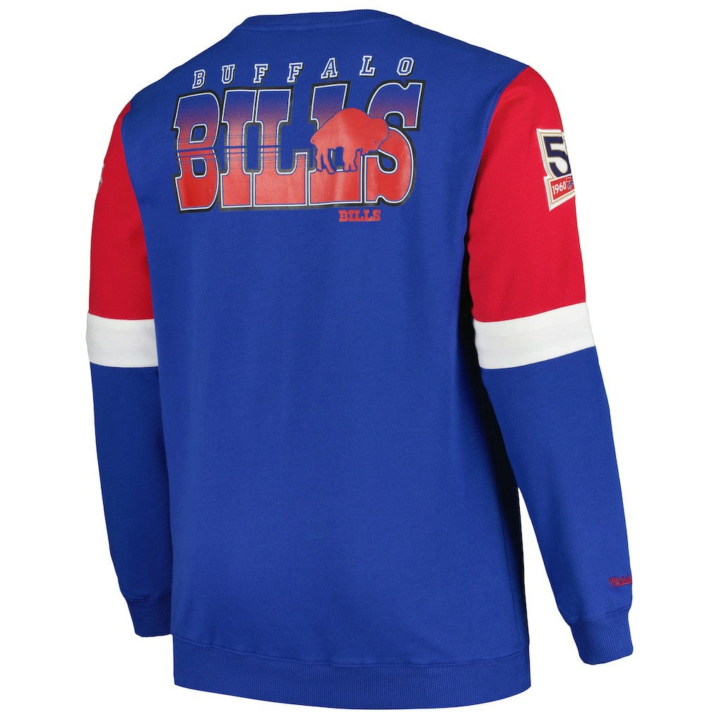 Buffalo Bills Big & Tall Fleece Pullover Sweatshirt - Royal online