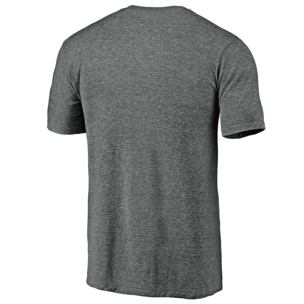 San Diego Padres Official Logo Tri-Blend T-Shirt Heather Gray
