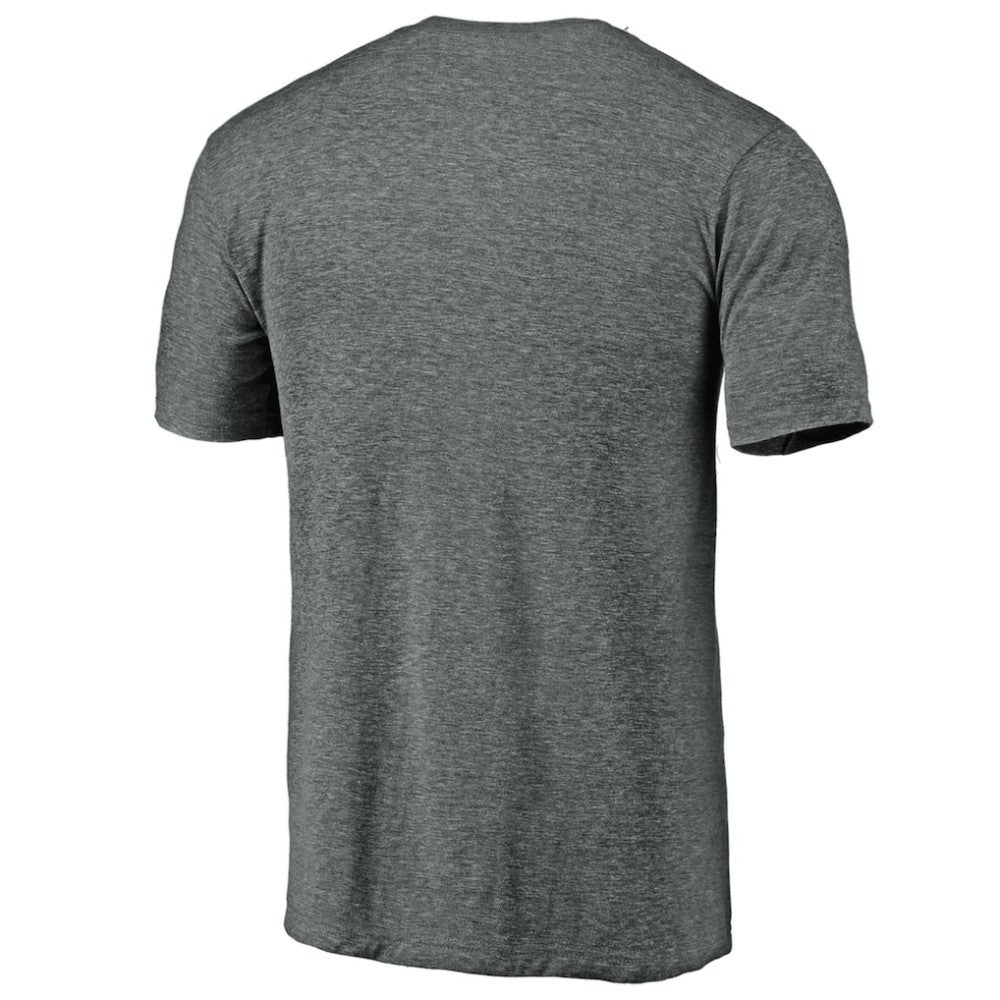 St. Louis Cardinals Official Logo Tri-Blend T-Shirt Heather Gray