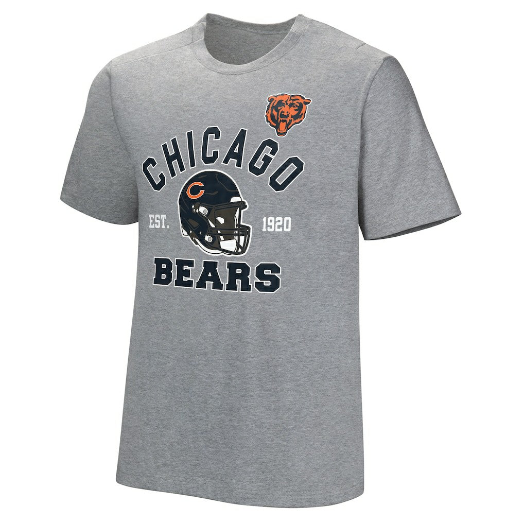 Chicago Bears Tackle Adaptive T-Shirt - Gray discount