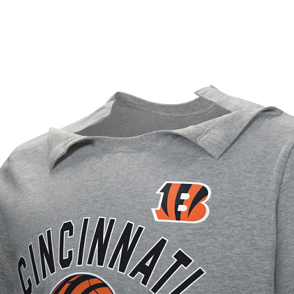 Cincinnati Bengals Tackle Adaptive T-Shirt - Gray for sale