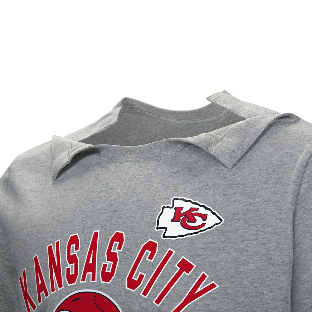 Kansas City Chiefs Tackle Adaptive T-Shirt - Gray cheap