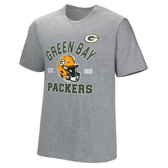 Green Bay Packers Tackle Adaptive T-Shirt - Gray for sale