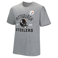 Pittsburgh Steelers Tackle Adaptive T-Shirt - Gray cheap