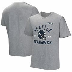 Seattle Seahawks Tackle Adaptive T-Shirt - Gray cheap