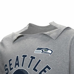 Seattle Seahawks Tackle Adaptive T-Shirt - Gray cheap