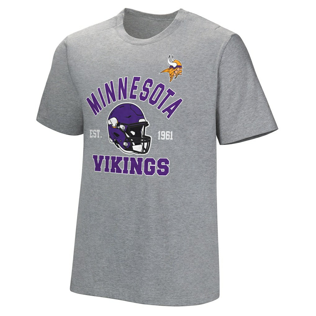 Minnesota Vikings Tackle Adaptive T-Shirt - Gray discount