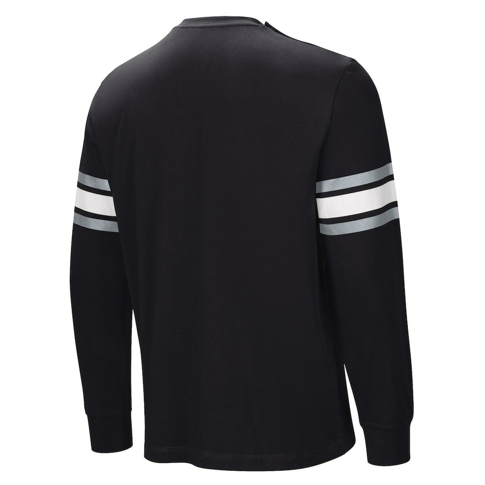 Las Vegas Raiders Hands Off Long Sleeve Adaptive T-Shirt - Black sale