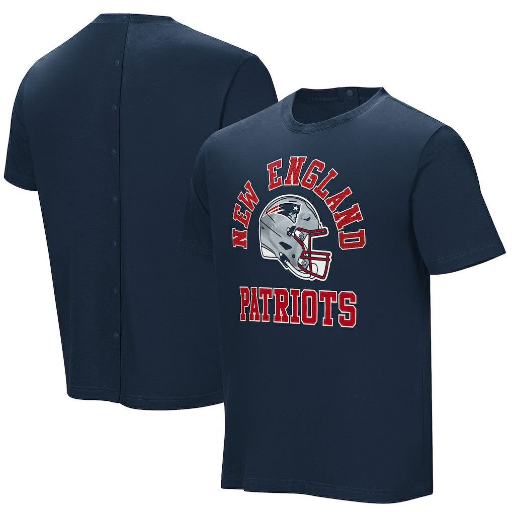 New England Patriots Field Goal Assisted T-Shirt - Navy discount