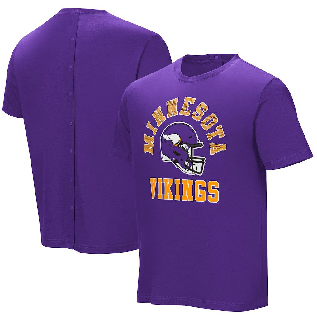 Minnesota Vikings Field Goal Assisted T-Shirt - Purple cheap