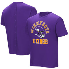 Minnesota Vikings Field Goal Assisted T-Shirt - Purple cheap