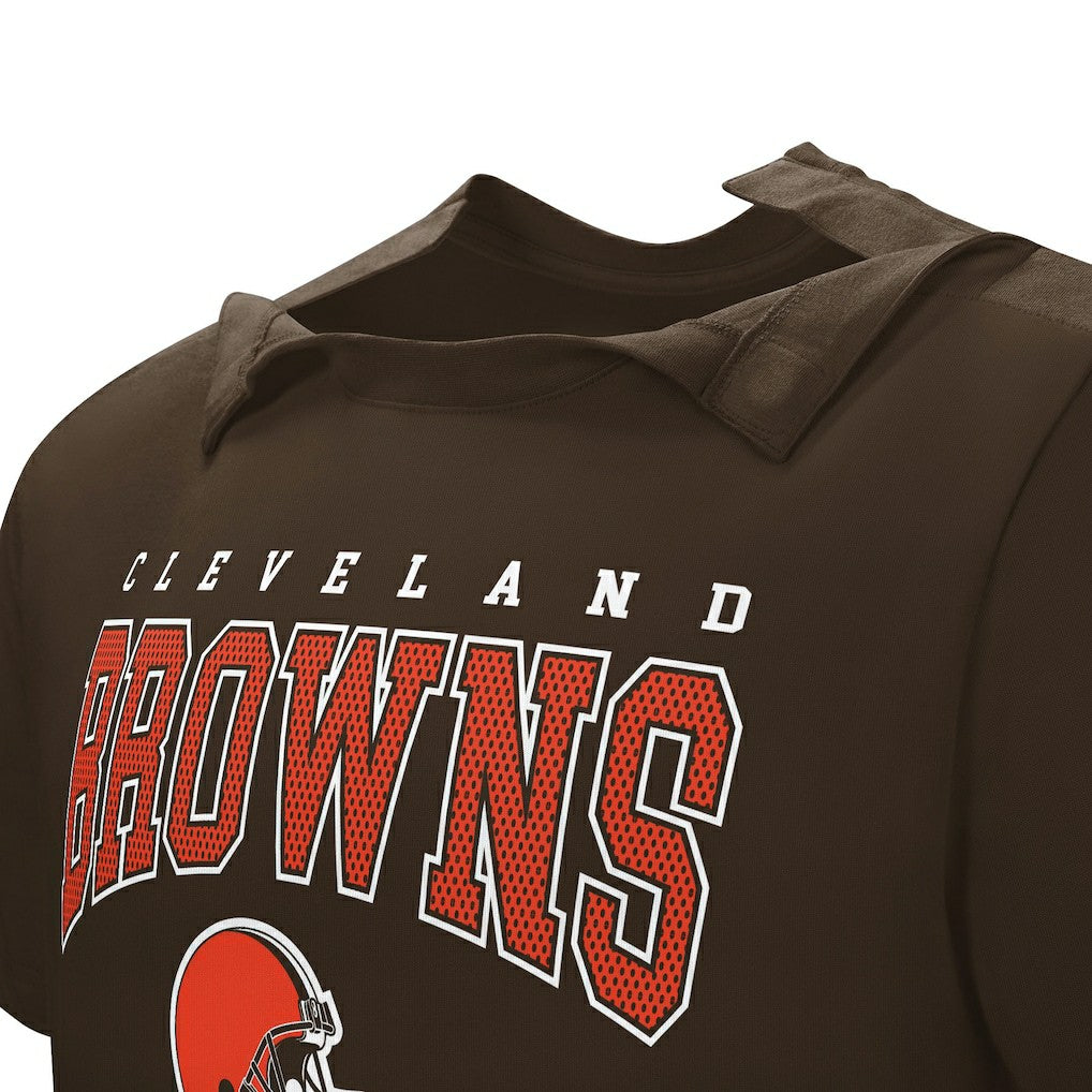 Cleveland Browns Home Team Adaptive T-Shirt - Brown discount