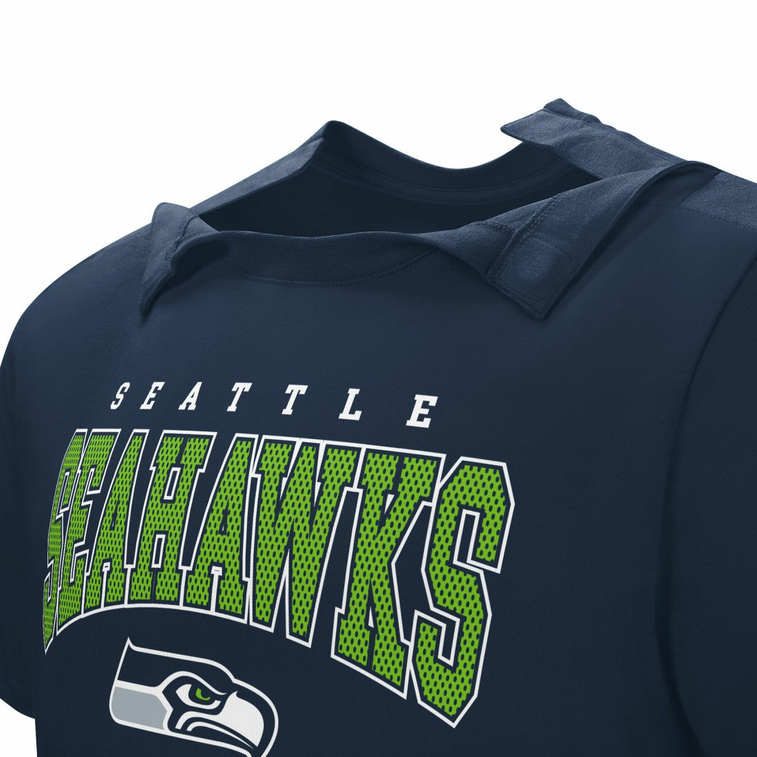 Seattle Seahawks Home Team Adaptive T-Shirt - Navy for sale