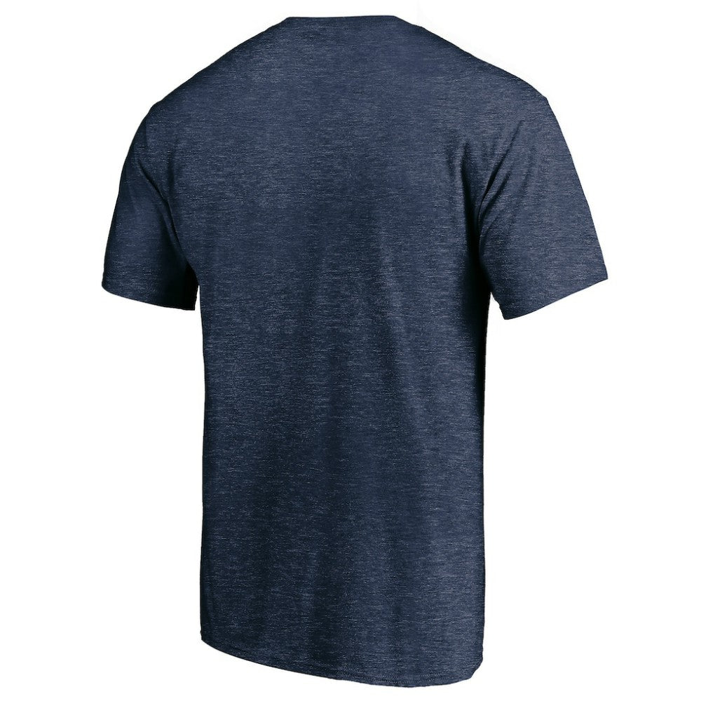Chicago White Sox Cooperstown Collection Throwback Logo Tri-Blend T-Shirt Navy