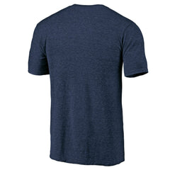 Houston Astros Cooperstown Collection Logo Tri-Blend T-Shirt Heather Navy
