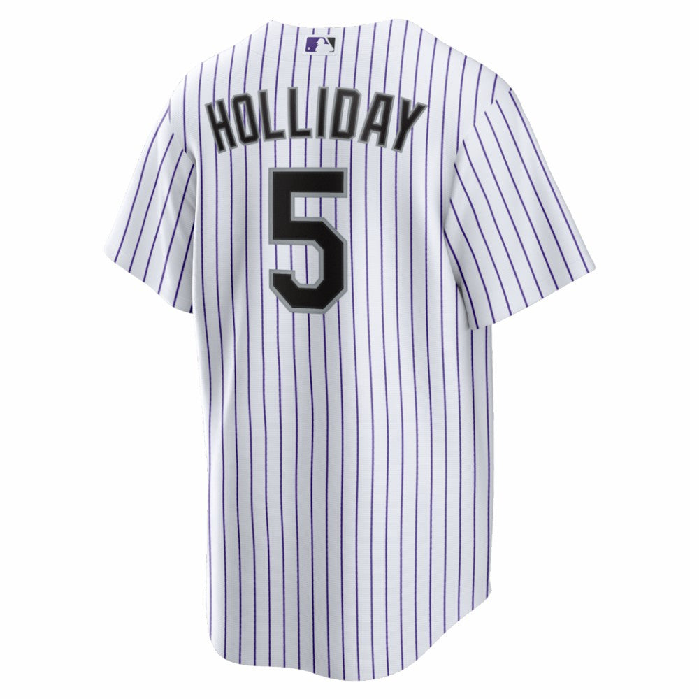Matt Holliday Colorado Rockies Home Retired Player Replica Jersey White