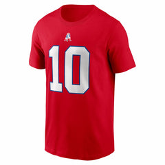 Drake Maye New England Patriots Name & Number T-Shirt - Red on sale