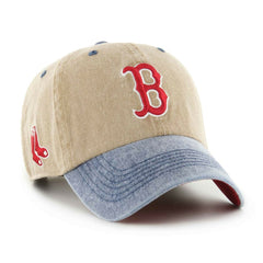 Boston Red Sox Eldin Two-Tone Adjustable Hat Khaki