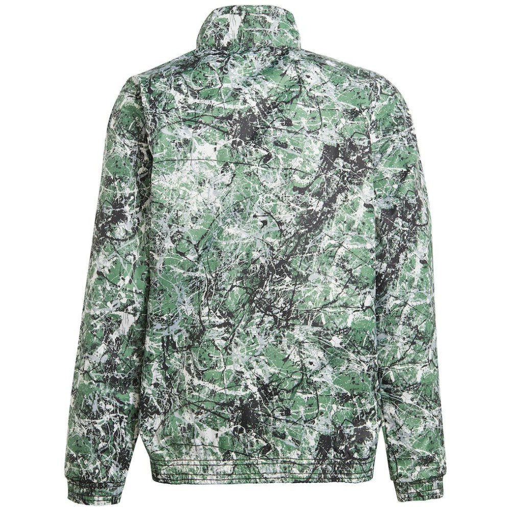 Manchester United x Stone Roses Originals Youth 2023/24 Reversible Anthem Full-Zip Jacket - Black on sale