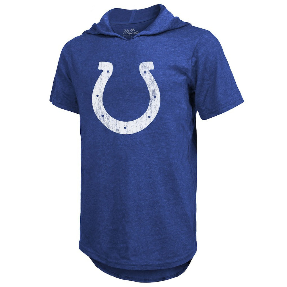 Anthony Richardson Indianapolis Colts Majestic Threads Player Name & Number Tri-Blend Slim Fit Hoodie T-Shirt - Royal online