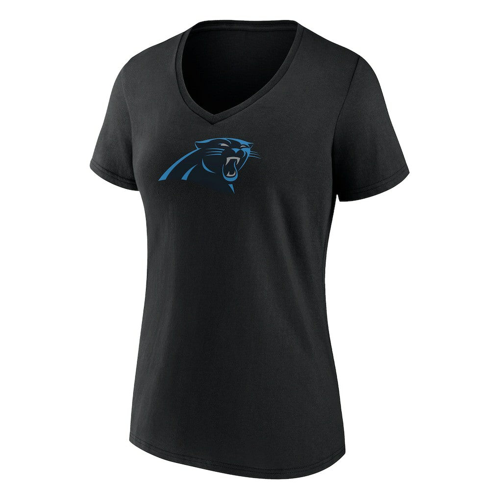 Bryce Young Carolina Panthers Women's Icon Name & Number V-Neck T-Shirt - Black sale