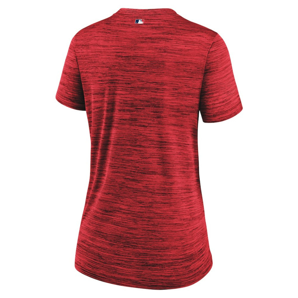 St. Louis Cardinals Women's 2024 City Connect Authentic Collection Practice Velocity T-Shirt Red
