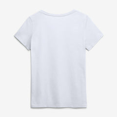 Los Angeles Chargers Logo Athletic Women's Primary Logo V-Neck T-Shirt - White sale