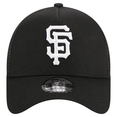 San Francisco Giants A-Frame 9FORTY Trucker Adjustable Hat Black