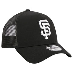 San Francisco Giants A-Frame 9FORTY Trucker Adjustable Hat Black