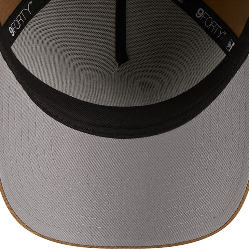 Chicago Cubs A-Frame 9FORTY Adjustable Hat Khaki