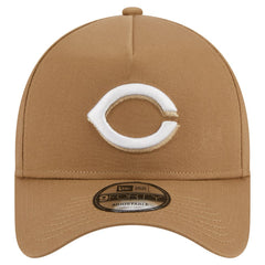 Cincinnati Reds A-Frame 9FORTY Adjustable Hat Khaki