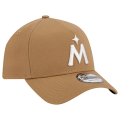 Minnesota Twins A-Frame 9FORTY Adjustable Hat Khaki