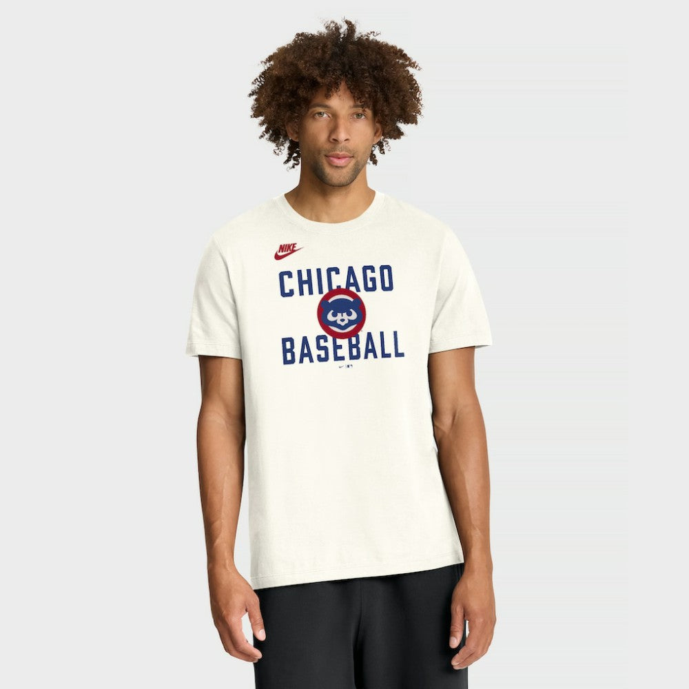 Chicago Cubs Cooperstown Collection ‘70s Inspired T-Shirt Cream