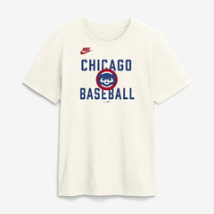 Chicago Cubs Cooperstown Collection ‘70s Inspired T-Shirt Cream