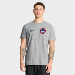 Chicago Cubs Cooperstown 2-Hit T-Shirt Heather Gray