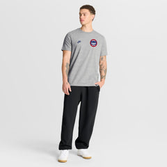 Chicago Cubs Cooperstown 2-Hit T-Shirt Heather Gray
