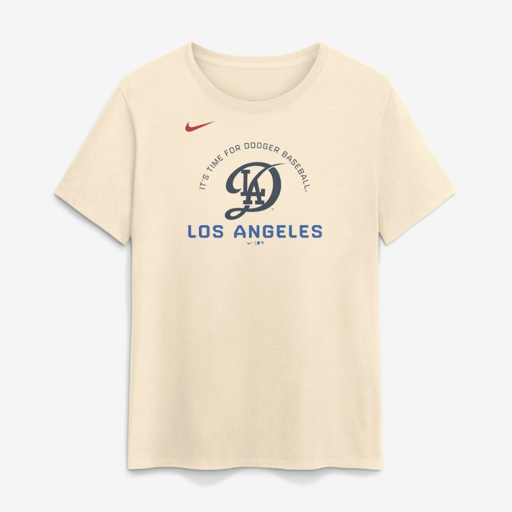 Los Angeles Dodgers Women's City Connect Arch T-Shirt Natural