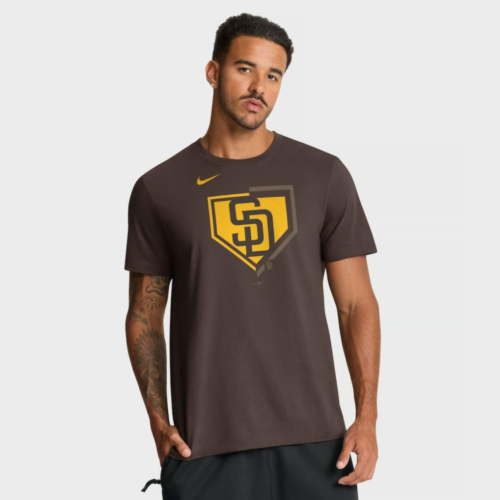 San Diego Padres Icon T-Shirt Brown