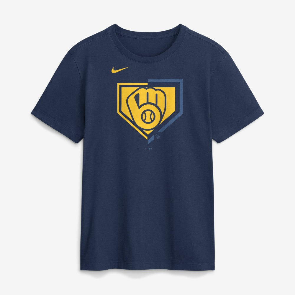 Milwaukee Brewers Icon T-Shirt Navy