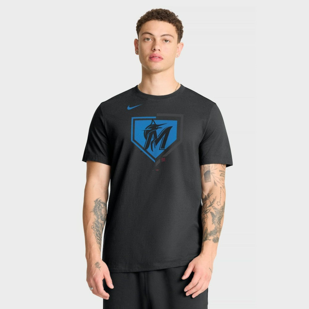 Miami Marlins Icon T-Shirt Black