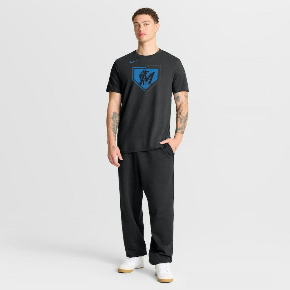 Miami Marlins Icon T-Shirt Black